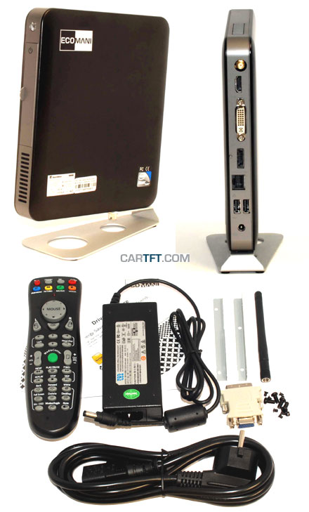 Jetway JBC600C99352W-BW (Mini-top) (Intel Pine Trail-D)