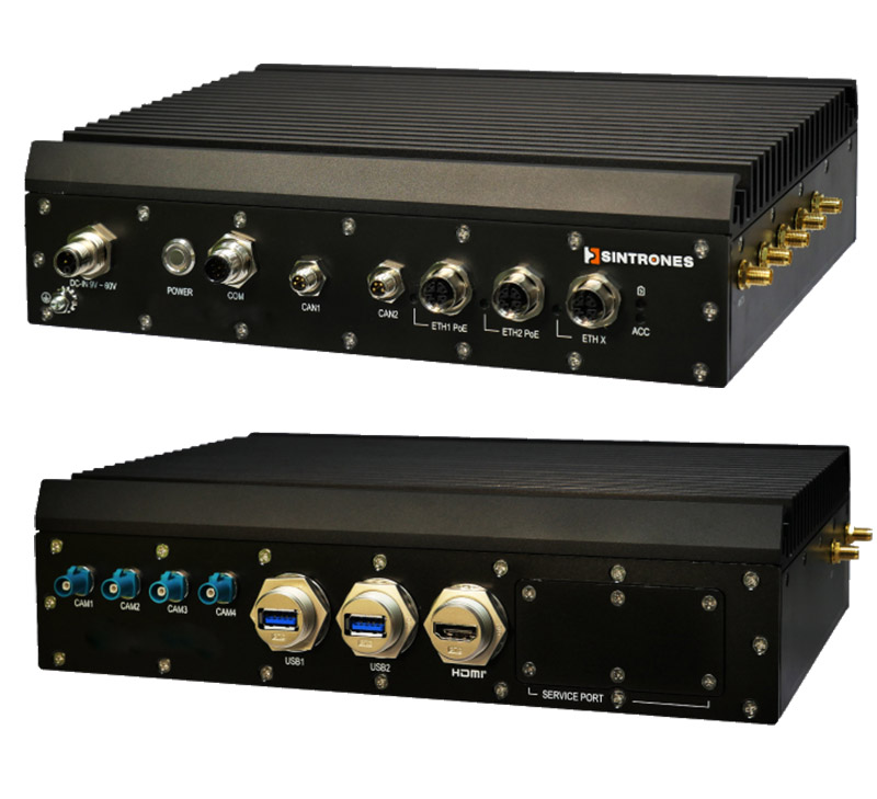 Sintrones IBOX-650P-T1-01-JAO32 (NVIDIA Jetson AGX Orin, 32GB, PoE, T1, GMSL support)