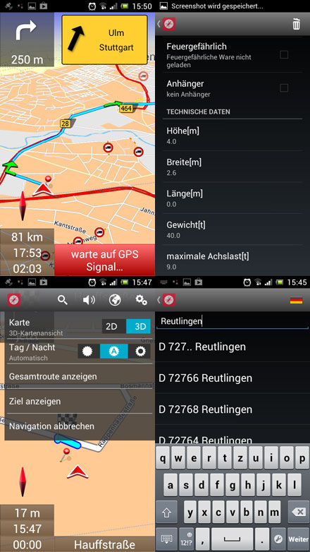 PTV TruckNavigator x3 (Deutschland/�sterreich/Schweiz (DACH)) [Android]